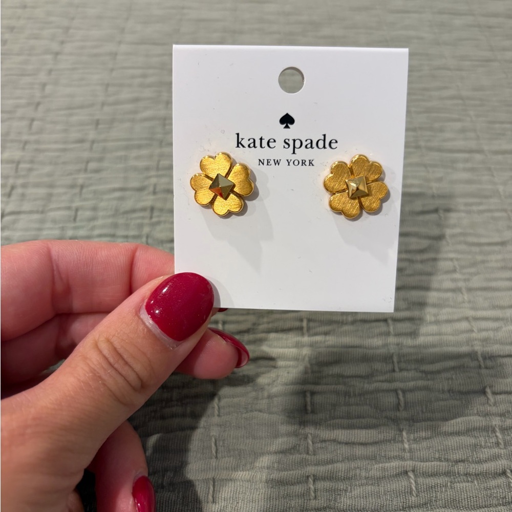 kate spade New York spades and studs earring
